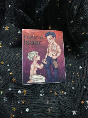 Layton & Isaac Sticker