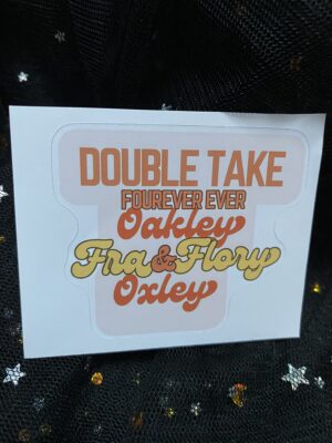 Double Take Sticker